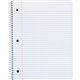 TOPS 1 - subject College - ruled Notebook - Letter - 100 Sheets - Wire Bound - Letter - 8 1/2" x 11" - 0.38" x 8.5" x 11" - Asso