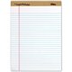 Tops The Legal Pad 71533 Notepad - 50 Sheets - Letter - 8 1/2" x 11" - White Paper - Perforated - 1 Dozen