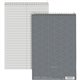 TOPS Prism Steno Books - 80 Sheets - Coilock - Gregg Ruled Margin - 6" x 9" - Gray Paper - Stiff-back, Perforated - 4 / Pack