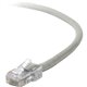 Belkin CAT5e Patch Cable - RJ-45 Male - RJ-45 Male - 10ft - Gray