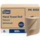 TORK Universal Hand Towel Roll - 1 Ply - 7.90" x 800 ft - 800 Sheets/Roll - 7.80" Roll Diameter - Natural - Paper - Strong, Abso