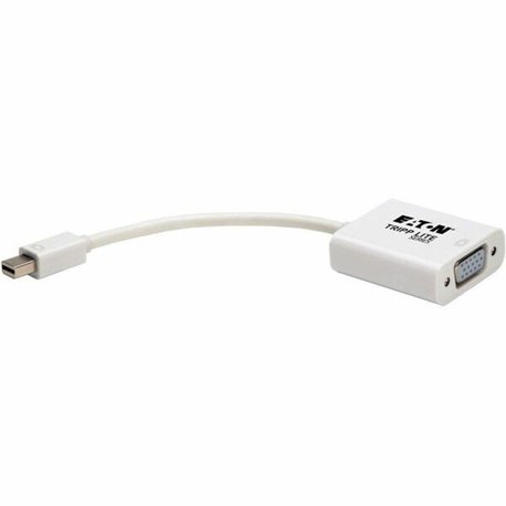 Eaton Tripp Lite Series Keyspan Mini DisplayPort to Active VGA Adapter, Video Converter (M/F), White, 6-in. (15.24 cm), TAA - Vi