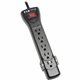 Eaton Tripp Lite Series Protect It! 7-Outlet Surge Protector, 7 ft. Cord with Right-Angle Plug, 2160 Joules, Diagnostic LEDs, Bl