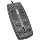 Tripp Lite by Eaton Protect It! 10-Outlet Surge Protector, 8 ft. (2.43 m) Cord with Right-Angle Plug, 2395 Joules, Tel/DSL Prote