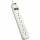 Eaton Tripp Lite Series Protect It! 6-Outlet Surge Protector, 6 ft. Cord, 790 Joules, Diagnostic LED, Light Gray Housing - 6 x N