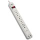 Tripp Lite by Eaton Protect It! 6-Outlet Surge Protector, 6 ft. (1.83 m) Cord, 990 Joules, 2 x USB Charging ports (2.1A), Gray H