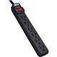 Tripp Lite by Eaton Protect It! 6-Outlet Surge Protector, 6 ft. Cord, 360 Joules, Diagnostic LED, Black Housing - 6 x NEMA 5-15R