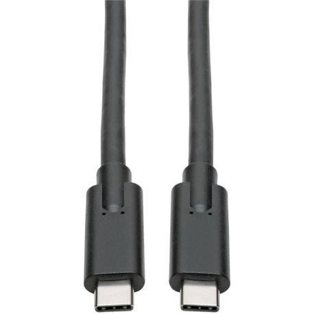 Eaton Tripp Lite Series USB-C Cable (M/M) - USB 3.2, Gen 1 (5 Gbps), 5A Rating, Thunderbolt 3 Compatible, 6 ft. (1.83 m) - 5.91 