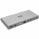 Eaton Tripp Lite Series USB-C Dock, Triple Display - 4K HDMI/DisplayPort, VGA, USB 3.x (5Gbps), USB-A/C Hub Ports, GbE, 100W PD 