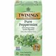 Twinings of London Pure Peppermint Herbal Tea Bag - 1.8 oz - 25 / Box