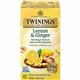 Twinings of London Lemon & Ginger Herbal Tea Bag - 1.3 oz - 25 / Box