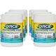 2XL FORCE2 Disinfecting Wipes - 6.75" Length x 6" Width - 220 / Tub - 6 / Carton - Fast Acting, Non-toxic, Non-irritating, Pre-m