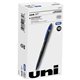 uni Air Porous Point Pen - Medium Pen Point - 0.7 mm Pen Point Size - Conical Pen Point Style - Blue Hybrid Ink - Black Barrel -