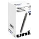 uniball Roller Rollerball Pen - Micro Pen Point - 0.5 mm Pen Point Size - Refillable - Blue Pigment-based Ink - 72 / Pack