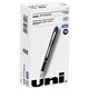 uni Jetstream Ballpoint Pens - Medium Pen Point - 1 mm Pen Point Size - Blue Pigment-based Ink - Black Stainless Steel Barrel - 