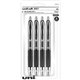 uniball 207 Gel Pen - Medium Pen Point - 0.7 mm Pen Point Size - Refillable - Retractable - Black Gel-based Ink - Plastic Barrel