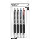 uniball 207 Gel Pen - Medium Pen Point - 0.7 mm Pen Point Size - Refillable - Retractable - Assorted Gel-based Ink - 4 / Pack