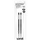 uni Jetstream RT Ballpoint Pen Refills - 1 mm, Medium Point - Black Ink - Super Ink, Water Resistant Ink, Fade Resistant, Fraud 