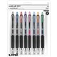 uniball 207 Gel Pen - Medium Pen Point - 0.7 mm Pen Point Size - Conical Pen Point Style - Refillable - Retractable - Black, Blu