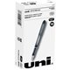 uni Jetstream Ballpoint Pen - Fine Pen Point - 0.7 mm Pen Point Size - Black Pigment-based Ink - Blue Stainless Steel Barrel - 1