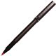 uniball Deluxe Rollerball Pens - Micro Pen Point - 0.5 mm Pen Point Size - Red - Gray Barrel - 1 Dozen