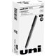 uniball Onyx Rollerball Pens - Micro Pen Point - 0.5 mm Pen Point Size - Conical Pen Point Style - Black Dye-based Ink - Matte B