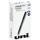 uniball Onyx Rollerball Pens - Micro Pen Point - 0.5 mm Pen Point Size - Blue - 1 Dozen