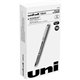 uniball Vision Rollerball Pens - Fine Pen Point - 0.7 mm Pen Point Size - Black Pigment-based Ink - 1 Dozen