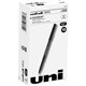 uniball Onyx Rollerball Pens - Fine Pen Point - 0.7 mm Pen Point Size - Conical Pen Point Style - Black Dye-based Ink - Matte Bl