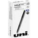 uniball Onyx Rollerball Pens - Fine Pen Point - 0.7 mm Pen Point Size - Blue - Metal Tip - 1 Dozen