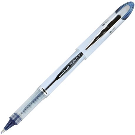 uniball Vision Elite BLX Rollerball Pen - Bold Pen Point - 0.8 mm Pen Point Size - Black/Blue Pigment-based Ink - 1 Each