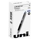 uniball 207 Gel Pen - Micro Pen Point - 0.5 mm Pen Point Size - Refillable - Retractable - Blue Pigment-based Ink - 1 Dozen