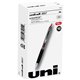 uniball 207 Gel Pen - Micro Pen Point - 0.5 mm Pen Point Size - Refillable - Retractable - Red Gel-based Ink - Translucent Barre