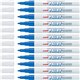 uniball Uni-Paint PX-21 Oil-Based Fine Point Marker - Fine Marker Point - Blue Oil Based Ink - 1 Dozen