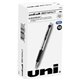 uniball 207 Impact Gel Pen - Bold Pen Point - 1 mm Pen Point Size - Refillable - Blue Gel-based Ink - Silver Barrel - 1 Dozen