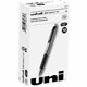 uniball 207 Impact RT Gel Pens - Bold Pen Point - 1 mm Pen Point Size - Refillable - Retractable - Black Gel-based Ink - Metalli