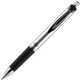 uniball 207 Impact RT Gel Pen - Bold Pen Point - 1 mm Pen Point Size - Refillable - Retractable - Red Gel-based Ink - Gray, Silv