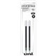 uniball 207 Impact RT Gel Pen Refill - 1 mm, Bold Point - Black Ink - Acid-free, Fade Proof, Water Proof, Super Ink - 2 / Pack