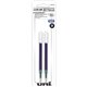 uniball 207 Impact RT Gel Pen Refill - 1 mm, Bold Point - Blue Ink - Acid-free, Fade Proof, Water Proof, Super Ink - 2 / Pack