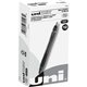 uni Jetstream Elements Ballpoint Pen - Medium Pen Point - 1 mm Pen Point Size - Black Gel-based Ink - 1 Dozen