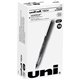 uniball Vision Rollerball Pen - Broad Pen Point - 1 mm Pen Point Size - Black - Black Barrel - 1 Box