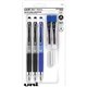 uniball 207 Mechanical Pencils - HB/2 Lead - 0.7 mm Lead Diameter - Black Lead - Assorted Barrel - 3 / Pack