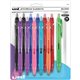 uni Jetstream Elements Ballpoint Pen - Medium Pen Point - 1 mm Pen Point Size - Retractable - Black, Red, Blue, Light Blue, Oran