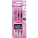 uni Jetstream RT Pink Ribbon Ballpoint Pen - Medium Pen Point - 1 mm Pen Point Size - Multi - Pink Barrel - 3 / Pack