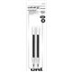 uniball 207 Gel Pen Refill - 0.70 mm, Medium Point - Black Ink - Super Ink - 2 / Pack