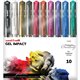 uniball Gel Impact Metallic Ink Pen - Bold Pen Point - 1 mm Pen Point Size - Assorted Gel-based Ink - 10 / Pack