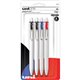 uni ONE Gel Pen - Medium Pen Point - 0.7 mm Pen Point Size - Multi Gel-based Ink - 4 / Pack