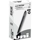 uni Spectrum Gel Pen - Medium Pen Point - 0.7 mm Pen Point Size - Black Gel-based Ink - 1 Dozen