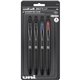 uniball 207 Plus+ Gel Pen - Medium Pen Point - 0.7 mm Pen Point Size - Retractable - Assorted Gel-based, Nanofiber Ink Ink - Bla