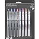 uniball Vision Elite Rollerball Pen - Bold Pen Point - 0.8 mm Pen Point Size - Refillable - Retractable - Assorted Gel-based Ink